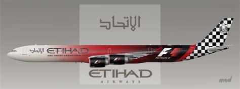 Etihad Airways Livery A340 600 Doodles Gallery Airline Empires