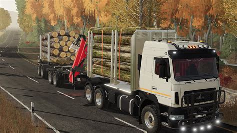 Maz 631203 Timber Truck V10 Truck Farming Simulator 22 Mod Ls22 Mod