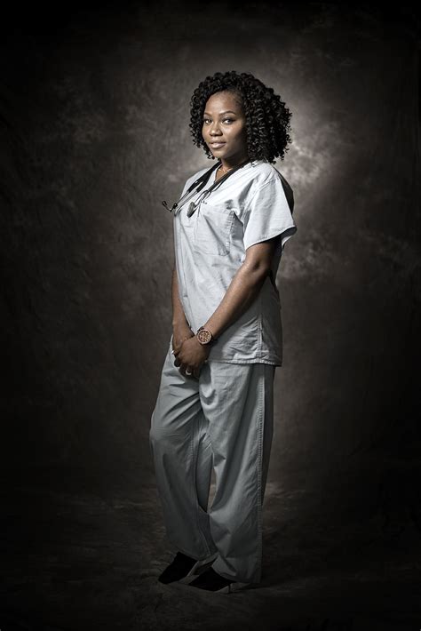 Nurse Portrait Studio Photography Baltimore Maryland Higher
