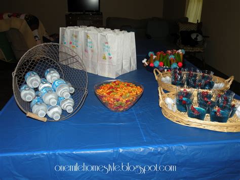 Water Theme Birthday Party