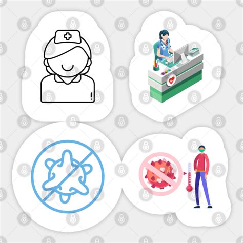 Infection Control Nurse Sticker Pack Infection Control Nurse