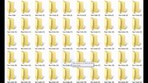 How To Make More Than Thousands Of Folder Using Notepad Youtube