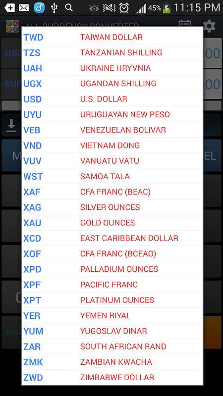 All Currency Converter Apk Free Android App Download Appraw