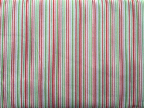 Striped Cotton Fabric Pink And Green 100 Cotton