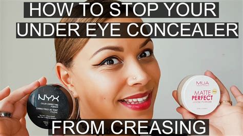 Makeup Tutorial How To Stop Your Under Eye Concealer From Creasing