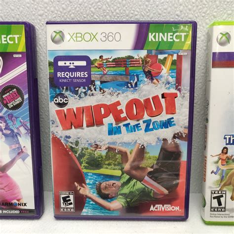 Lot Of Xbox Kinect Games The Sims Pets Dance Wipeout Zumba