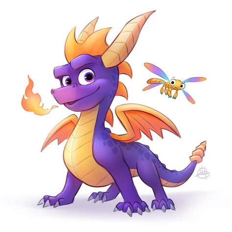 Spyro Reignited By Luigil Spyro The Dragon Spyro And Cynder Dragon Art