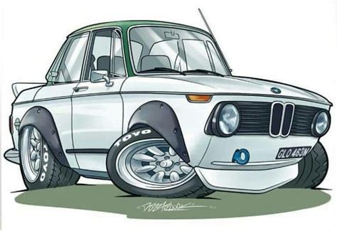 Pin By Denchik On Дизайн Car Cartoon Bmw Cars Art Cars