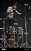 Trevor Friedrich, drummer of Combichist Stock Photo - Alamy