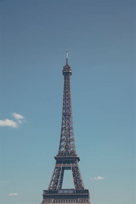 무료 이미지 하늘 에펠 탑 파리 마천루 기념물 강철 프랑스 동상 경계표 푸른 첨탑 뾰족한 탑