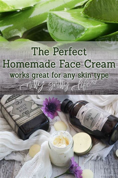 Back To Basics The Perfect Homemade Face Cream For Any Skin Homemade