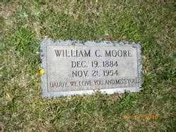 William Cleveland Moore Monumento Find A Grave