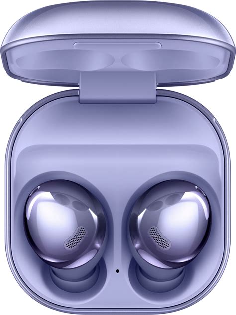 Best Buy Samsung Galaxy Buds Pro True Wireless Earbud Headphones Phantom Violet Sm R190nzvaxar