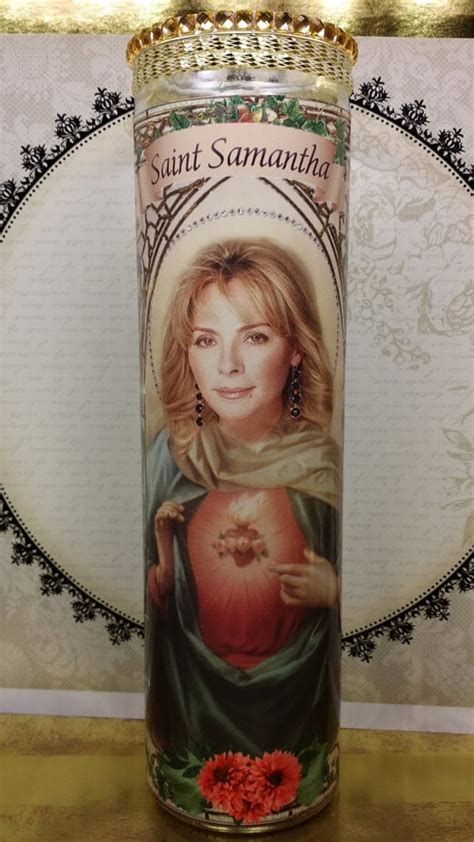 Best For A Laugh Saint Samantha Prayer Candle Ts For People Who Like Sex And The City