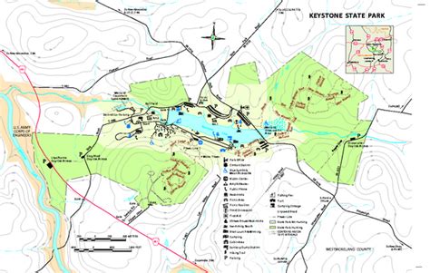 Keystone State Park Campground Map The World Map