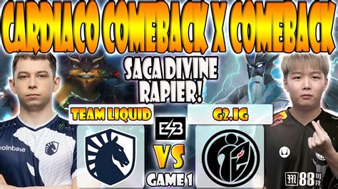 TEAM LIQUID VS G2 IG BO3 GAME 1 ELIMINACION NISHA MICKE VS