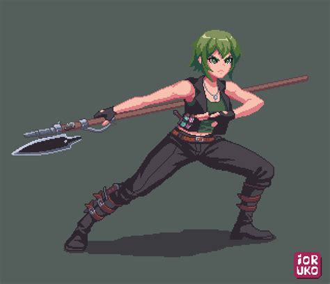 Fighting Games Anime Style Sprite Pixel Art Zelda Characters