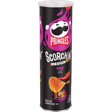 Pringles Scorchin Bbq Crisps Smartlabel
