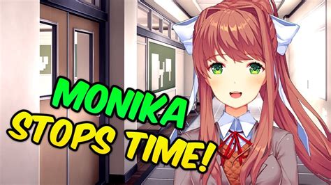 Monika Stops Time Ddlc Mod A Better Tomorrow Monika Mod Part 2