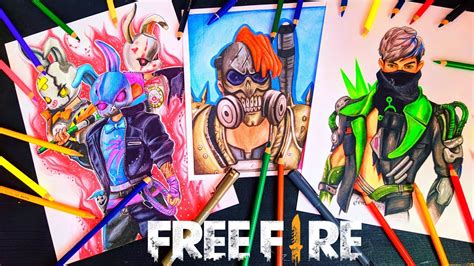 Los Mejores Dibujos De Free Fire A Lapiz Imagesee