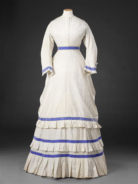 Dress Circa 1869 70 Historical Dresses Floral Dress Casual Fashion