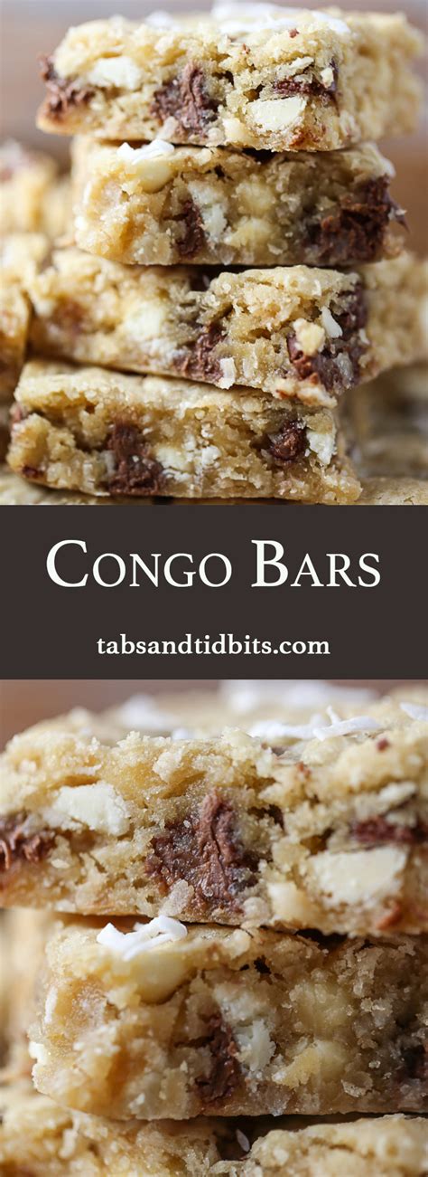 Maybe you would like to learn more about one of these? Congo Bars | Tabs & Tidbits