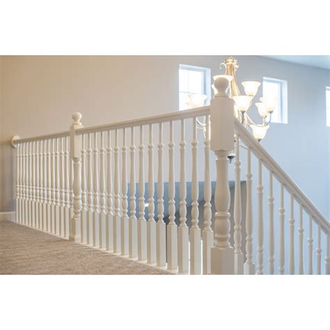 Lj Smith Stair Systems 36 In X 175 In Primed Pin Top Stair Baluster