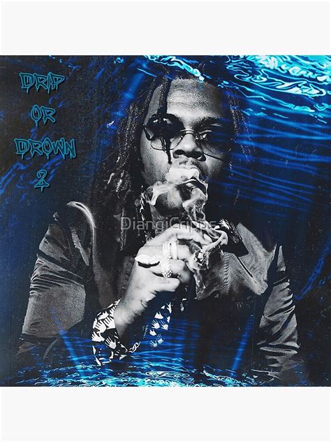 Lembror Gunna Drip Or Drown 2 Tour 2019 Poster By Diangicripps