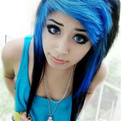 Ice Blue Hair Emo Girl Telegraph