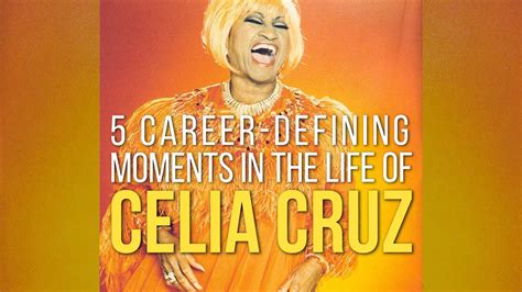 Funfacts 5 Career Defining Moments In The Life Of Celia Cruz Youtube