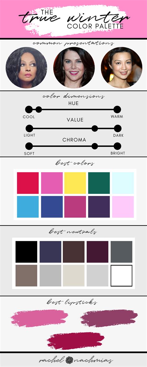 The True Winter Color Palette — Philadelphias 1 Image Consultant