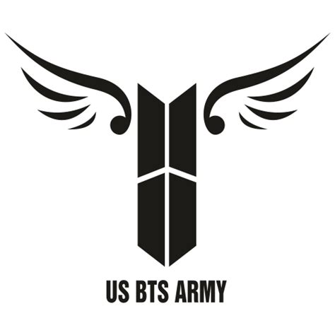 Bts Army Logo Svg Bts Army Logo Wings Vector File