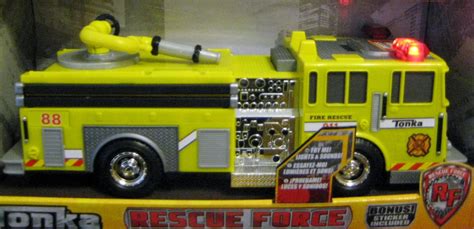 Tonka Rescue Force Lights And Sounds Yellow Fire Engine Buy Online In Ksa Toys And Games