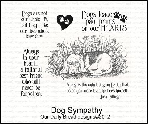 Sympathy Quotes For Loss Of Dog Quotesgram