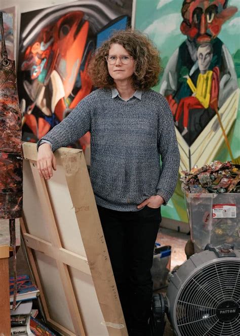 After The Quake Dana Schutz Gets Back To Work The New York Times