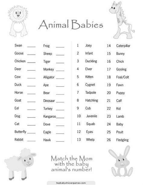 Fun Baby Shower Game Ideas 12 Free Game Templates And Game