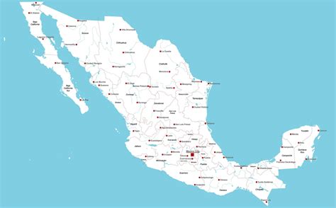 Mapas Del Mundo Mapa De Mexico Sin Nombres Images