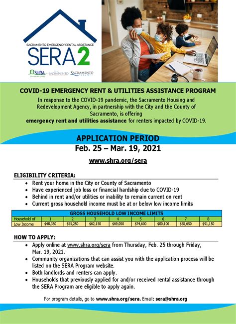 Sacramento Emergency Rental Assistance (SERA2) Program — Sacramento