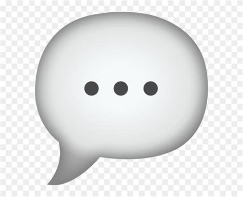 Speech Bubble Emoji Speech Bubble Emoji Png Transparent Png