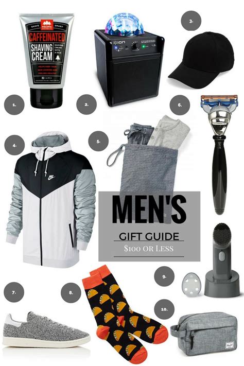 Our gifts for men are thoughtful, unique, and sure to bring him joy. GIFT GUIDE: Last Minute Gifts For Him $100 or Less | Last ...