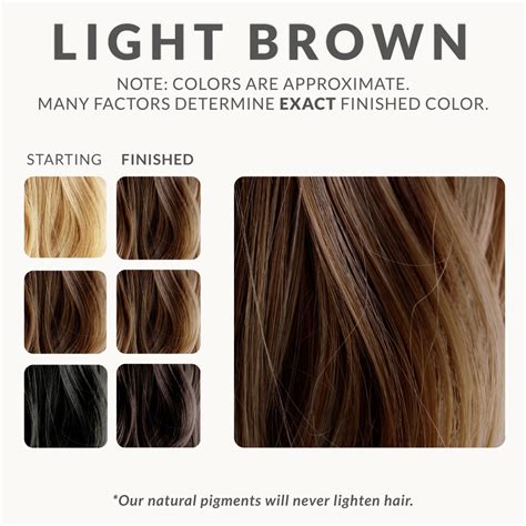 Then mix the hair dye with the developer in a plastic container. Light Brown Henna Hair Dye | Henna Color Lab® - Henna Hair Dye