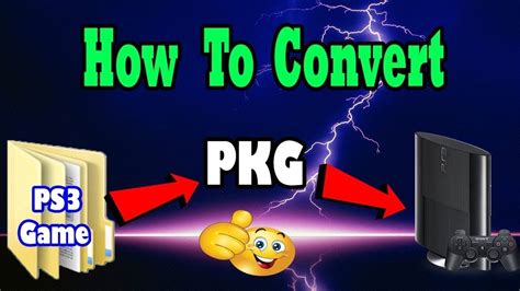 How To Convert Ps3 Folder Games Into Pkg Games Youtube
