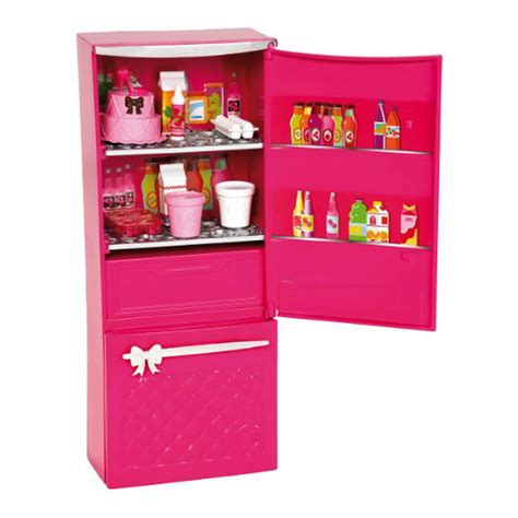 Barbie Glam Refrigerator Furniture Set Pieces Stay In Place