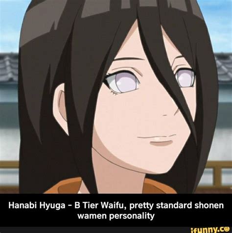 Hanabi Hyuga B Tier Waifu Pretty Standard Shonen Wamen Personality