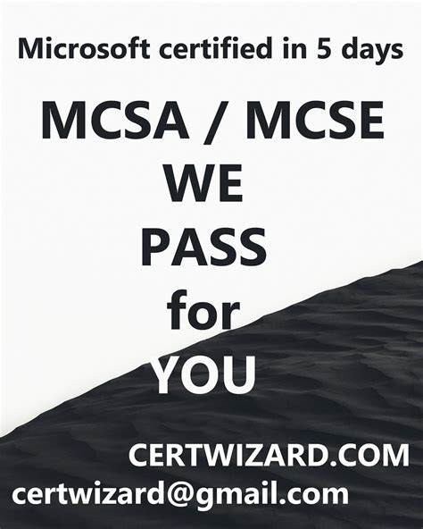 Microsoft Mcsa And Mcse Certwizard Pass For You Microsoft Flickr