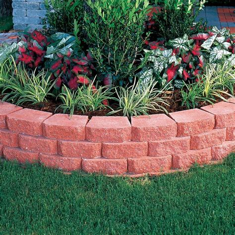 420 best landscaping with bricks images bricks brick patios. Pavestone 4 in. x 11.75 in. x 6.75 in. River Red Concrete ...