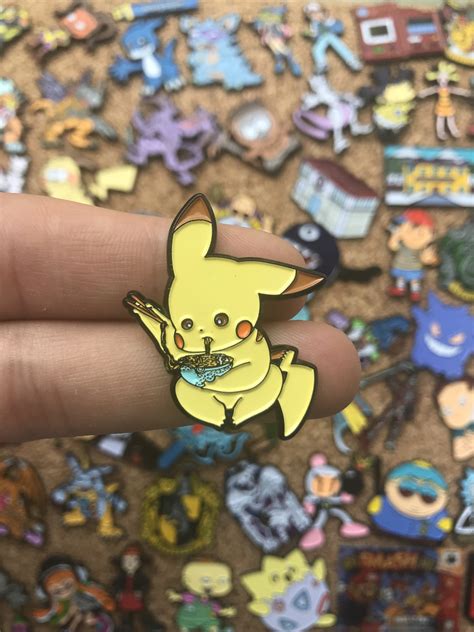 Pin Badge Pokemon Pin Pins Pikachu Pokemon Custom Enamel Pin Custom