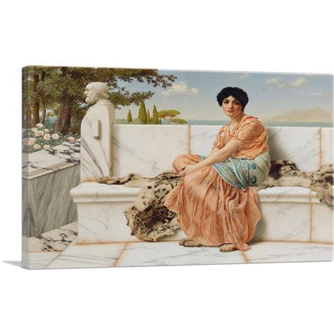 Artcanvas Reverie In The Days Of Sappho 1904 By Wrapped Canvas Print Wayfair