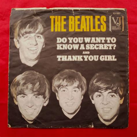 ヤフオク the beatles do you want to know a secret