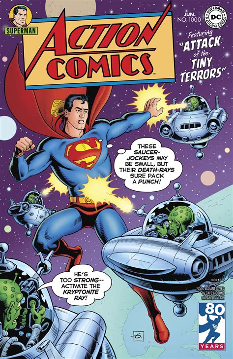 Action Comics 1000 Dc Comics Superman Variant Cover Art By Dave Dorman